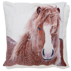 Povlak na polštář REAL ANIMALS Kůň - 45*45 cm