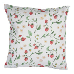 Povlak na polštář s motivem lesních jahod Wild Strawberries - 40*40 cm