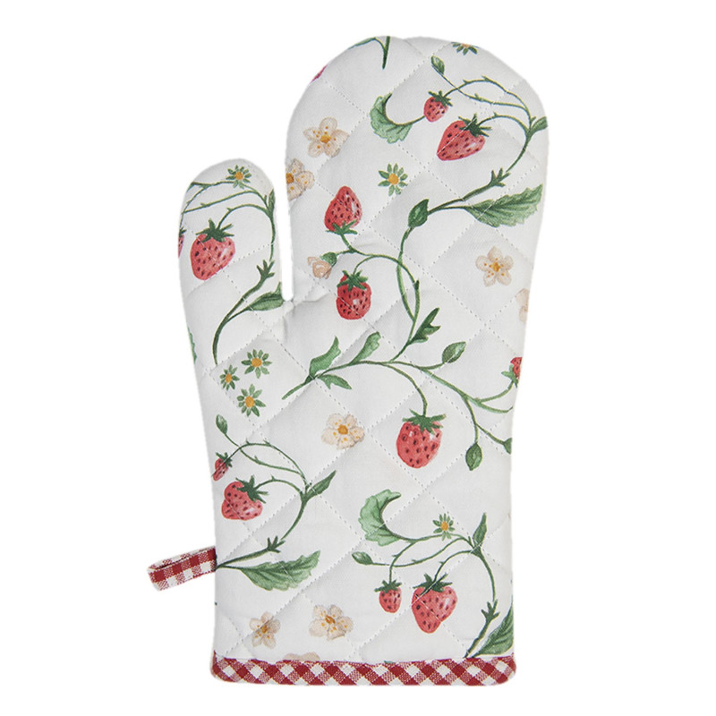 Bavlněná chňapka s motivem lesních jahod Wild Strawberries - 16*30 cm