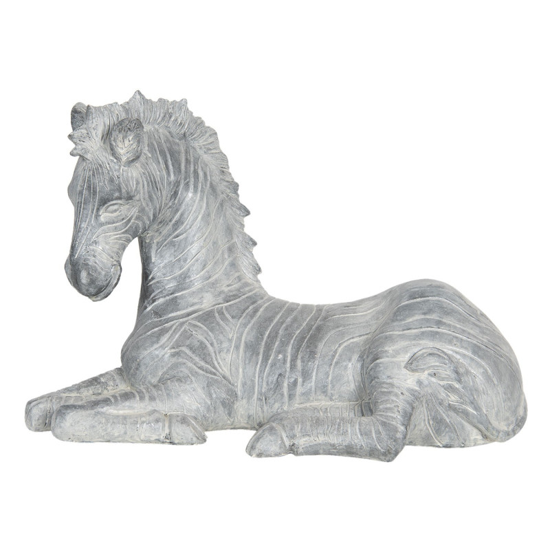 Dekorace zebra s patinou - 40*18*27 cm