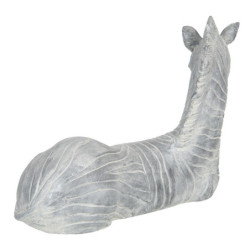 Dekorace zebra s patinou - 40*18*27 cm