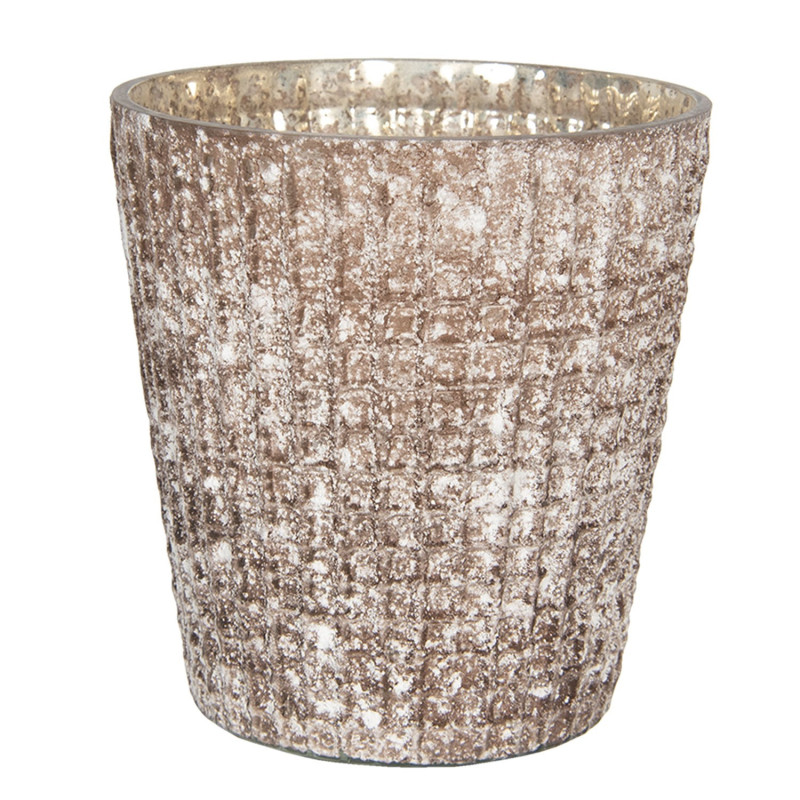 Skleněný svícen na čajovou svíčku Claire - Ø 15*13 cm