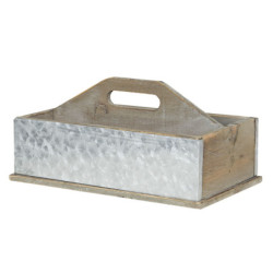 Dřevěný dekorační box - 28*13*18 cm