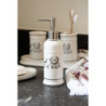 Koupelnový porcelánový set Le Bain - Ø 7*21 cm / Ø 7*11 cm / Ø 7*11 cm / 27*10*3 cm