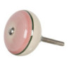 Keramická úchytka ve vintage stylu Cercle – 	Ø 4*3 cm