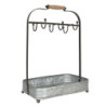 Plechový retro držák na hrnky Moug - 32*20*44 cm