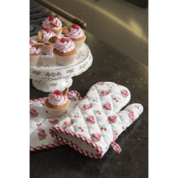 Bavlněná podložka pod hrnec Cherry Cupcake - 20*20 cm
