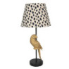 Stolní lampa s dekorací zlatého papouška – 	Ø 25*51 cm / E27