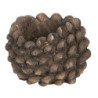 Velký cementový květináč v designu šišky Cone – Ø 19*15 cm