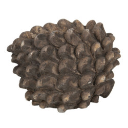Cementový květináč v designu šišky Cone – Ø 15*12 cm
