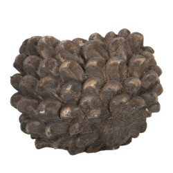 Cementový květináč v designu šišky Cone – Ø 11*10 cm