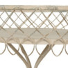 Kovový odkládací stolek Rosana - 55*65 cm