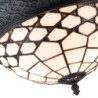 Stropní svítidlo Tiffany Roof -	Ø 38*19 cm / E14/Max. 2x40 Watt
