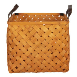 Sada 2 ratanových košíků - 30*30*26/36*36*30 cm