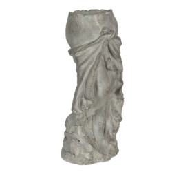Květináč v designu nedokončené antické sochy Homme - 13*13*29 cm