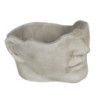 Květináč v designu nedokončené sochy hlavy - 21*19*14 cm