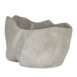 Květináč v designu nedokončené sochy hlavy - 21*19*14 cm
