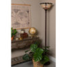 Stojací lampa Tiffany Paule – Ø 38*186 cm E27/max 1*60W