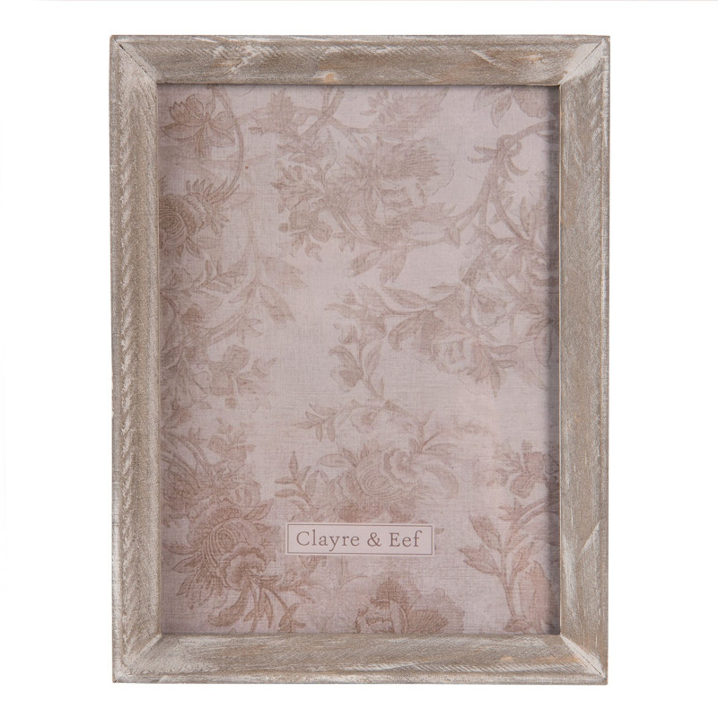 Dřevěný fotorámeček s patinou – 17*2*22 cm / 13*18 cm
