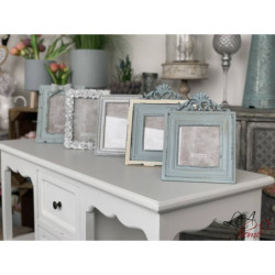 Fotorámeček s ornamenty ve vintage stylu - 16*2*21 cm / 10*10 cm