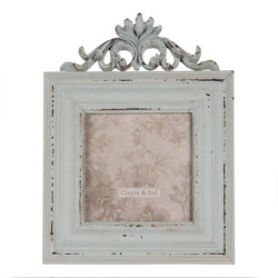 Fotorámeček s ornamenty ve vintage stylu - 16*2*21 cm / 10*10 cm
