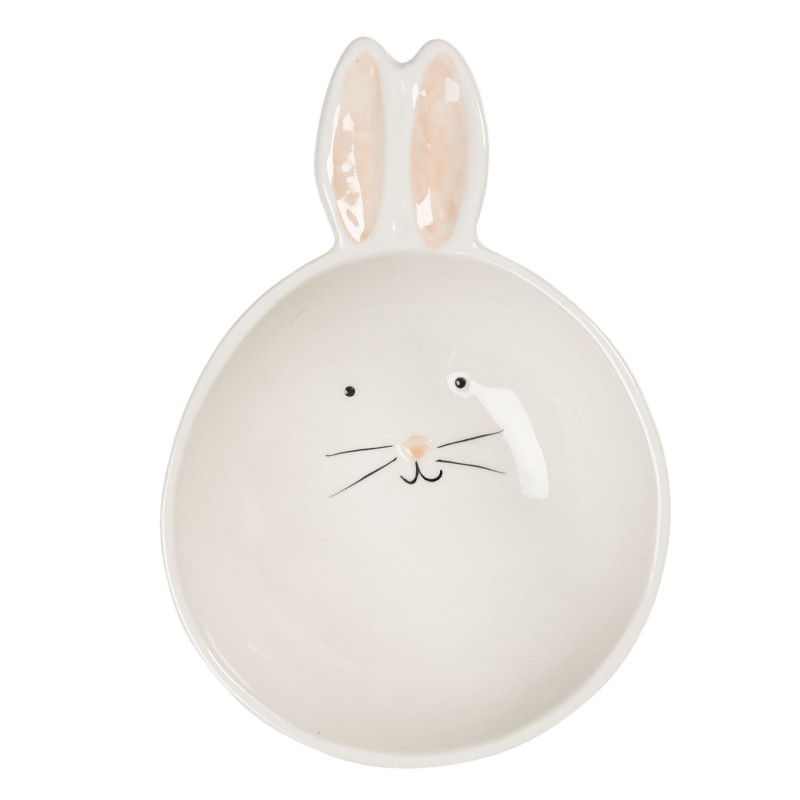 Keramická miska s oušky Králíček - 11*27*3 cm