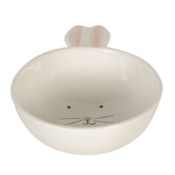 Keramická miska s oušky Králíček - 11*27*3 cm