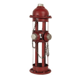 Držák lahví ve tvaru požárního hydrantu - 14*15*41 cm