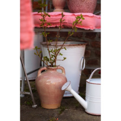 Starorůžová antická váza Antik - Ø 19*25 cm