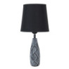 Šedivo černá stolní lampa Sofia - 26*19*38 / E27