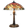 Stolní lampa Tiffany Dragon - Ø 45*56 cm