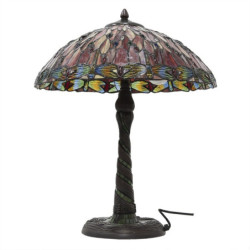 Stolní lampa Tiffany Dragon - Ø 45*56 cm