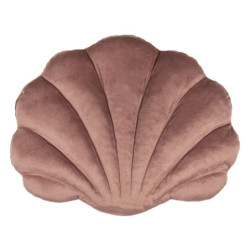 Starorůžový sametový polštář s výplní - 28*38 cm