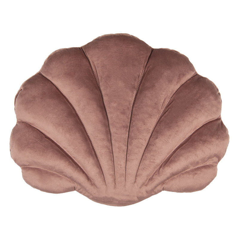 Starorůžový sametový polštář s výplní - 28*38 cm