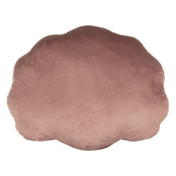 Starorůžový sametový polštář s výplní - 28*38 cm