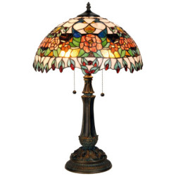 Stolní lampa Tiffany Grapevine - Ø 41*67 cm