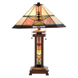 Stolní lampa Tiffany Egyptian - 	42*60 cm