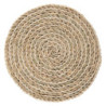 Pletené kulaté přírodní prostírání - Ø 38 cm
