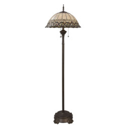 Stojací lampa Tiffany- Ø 50*165 cm 3x E27 / Max 60w