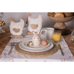 Jídelní krémový talíř Pure Line - Ø 27*2 cm