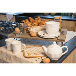 Krémová konvice Pure Line - 21*13*14 cm / 0.75L