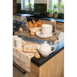 Krémová konvice Pure Line - 21*13*14 cm / 0.75L