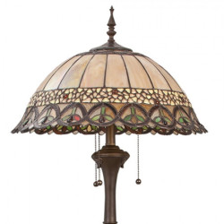 Stojací lampa Tiffany- Ø 50*165 cm 3x E27 / Max 60w
