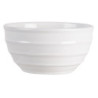 Bílá vroubkovaná miska Romantic Intense - Ø 18*9 cm