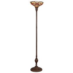 Stojací lampa Tiffany - Ø 35*180 cm / E27 / Max. 1x 60 Watt