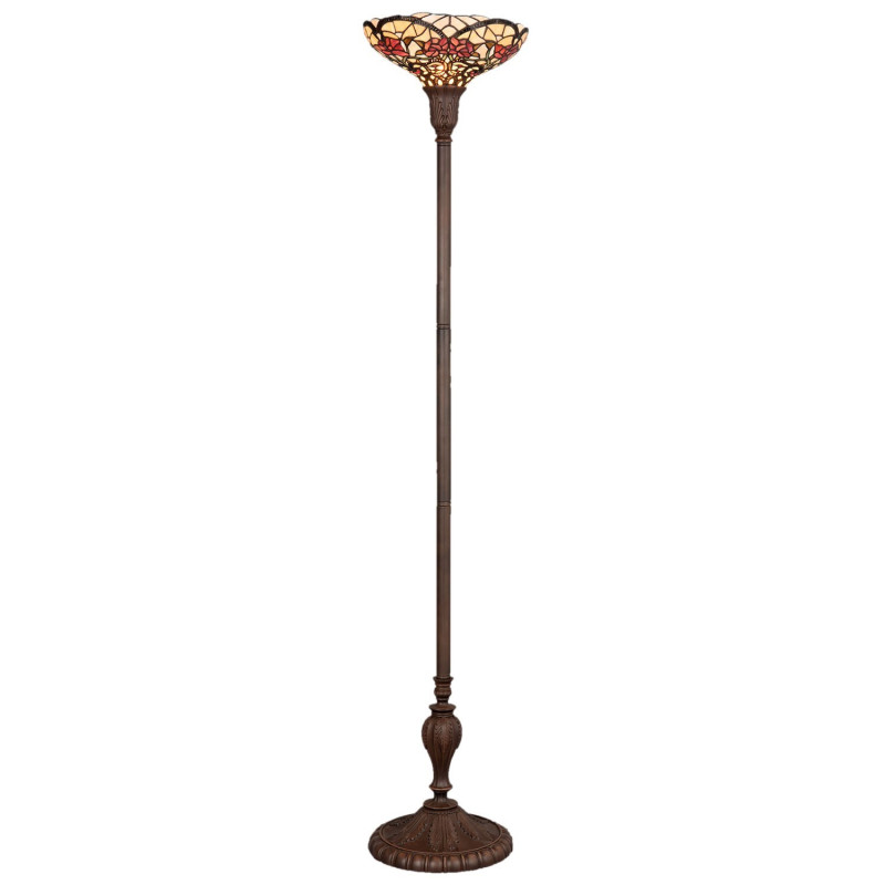 Stojací lampa Tiffany - Ø 35*180 cm / E27 / Max. 1x 60 Watt