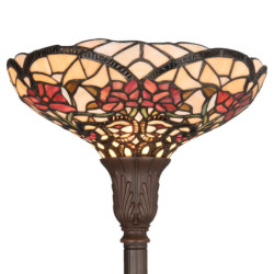 Stojací lampa Tiffany - Ø 35*180 cm / E27 / Max. 1x 60 Watt