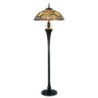 Stojací lampa Tiffany - Ø 55*150 cm 3x E27 / Max 60W