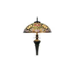 Stojací lampa Tiffany - Ø 55*150 cm 3x E27 / Max 60W