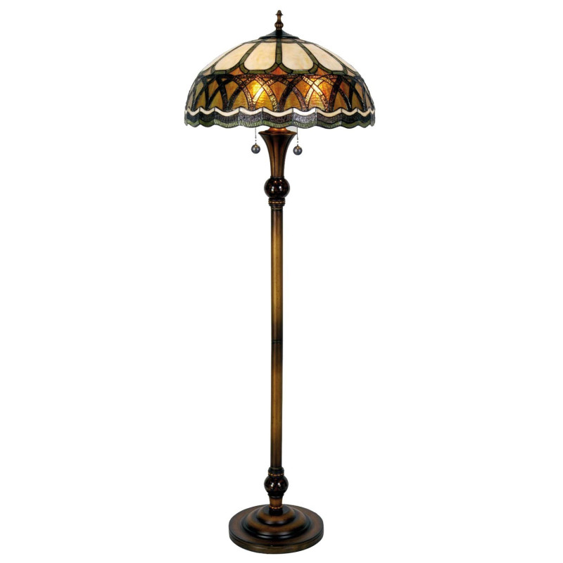Stojací lampa Tiffany - Ø 56*164 cm 3x E27 / Max 60W